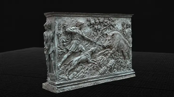 Small relief sample dataset
